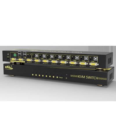 Китай Factory supply VGA KVM switch 8 in 1/2 out 2548*1536 resolution продается