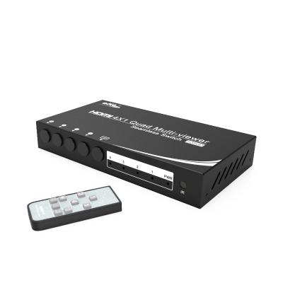 中国 Sale 1080P HDMI Quad HDMI Multiviewer Switch 4x1 Seamless Switch 4 In 1 Out 販売のため