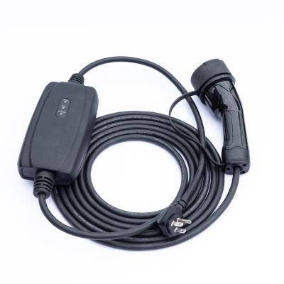 China wholesale type - 2 IEC 62196 ac portable level 2 ev home charger isigma in car charging cable EHP-16A5-e for sale