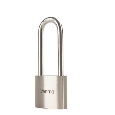 China High Security Waterproof Shackle 304 Stainless Steel Padlock for sale