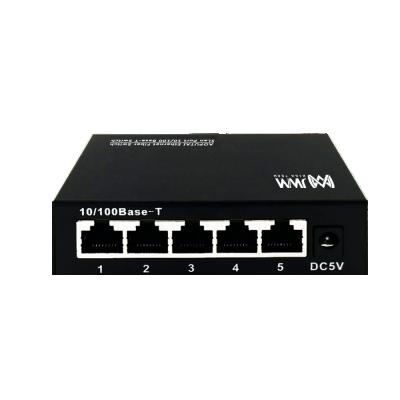 China QoS 5FE Switch Networking Ethernet Network Switch Case for sale