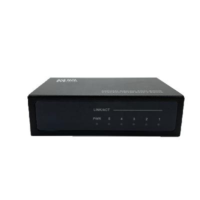 China 0~120km Industrial JWM Gigabit Ethernet Switch And 5 Fiber Port Network Switch Battery Operated for sale