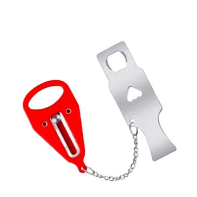 China New Factory Hotel Supply Travel Lock Cute Baby Safety Portable Door Lock Chain Door Holder Stopper for sale