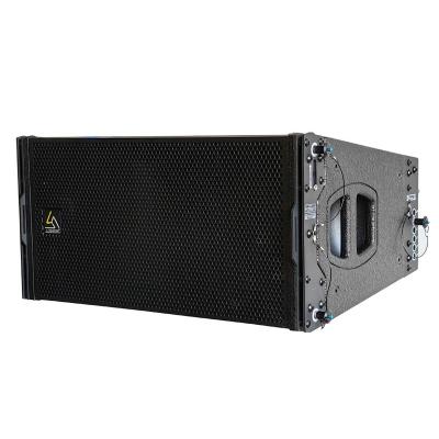 China Outdoor and Indoor  Performance 2800W Linearray System Empty Line Array Dj Speaker System Box Line Array Speakers 700W Passive for sale