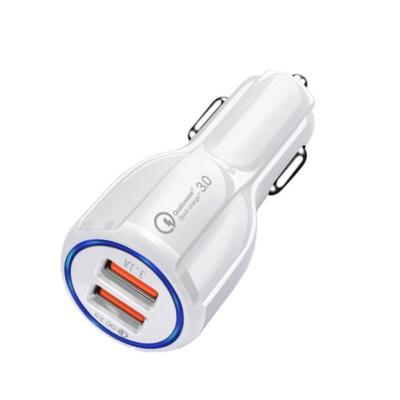 China 2020 new i phone xr fast charging car charger dual usb smartphone charger PD-001CC qc30 for sale