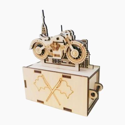 China China 3D Wooden Puzzle Model DIY Model Decoration Wooden Toys for sale