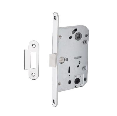 China Iron Italian Design Latch Mortise Door Lock Plastic Toilet 96*50mm WC410CB-S [821-T] for sale