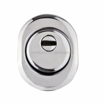 China Italy Iron Market High Quality Heat Treatment Clad Iron Lock Cylinder Cover Depth 24.5mm [16-2] for sale