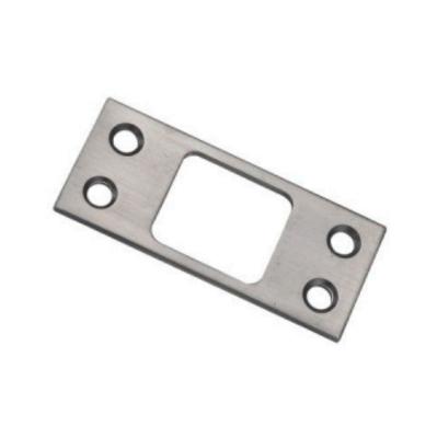 China Russian iron [KB005] Ukraine iron zinc door lock latch strike plate for mortise door lock body 62 for sale