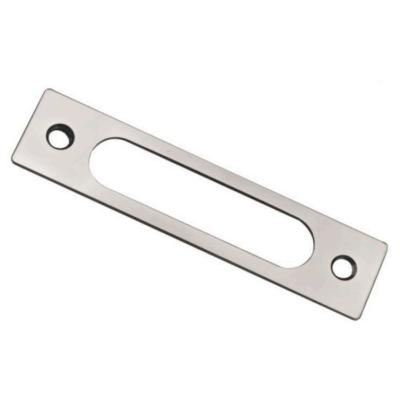 China [KB006] Iron Zinc Door Lock Latch Strike Plate For Mortise Door Lock Body 812/814 for sale