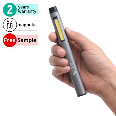 China SAL Industrial 150lm Rechargeable Magnetic LED Pen Light Portable Flashlight for sale