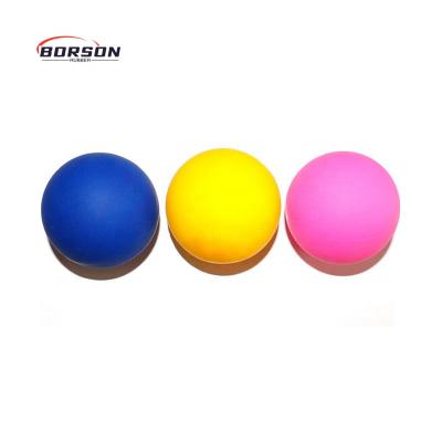 China Comfortable Factory Silicone Massage Therapy Yoga Roll Ball Foot/Body/Shoulder/Massage Back Lacrosse Rubber Balls for sale