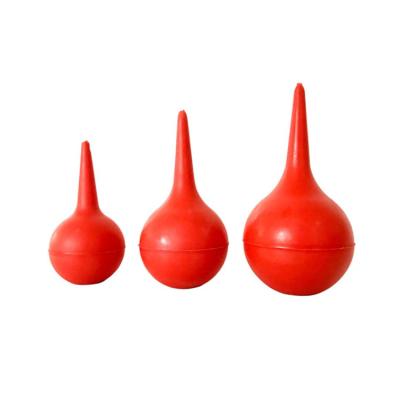 China Silicone/Natural Lab Ear Wash Squeeze Bulbs Hand Bulb Syringe Blower Pump Dust Remover Rubber Suction Medical Ear Syringe Bulb for sale