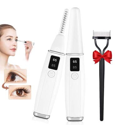 China HOT Mini Portable Electronic Pen Type Eyelash Curler Female Electric Constant Setting Electric Eyelash Curling Curler for sale