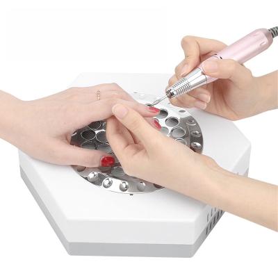 China Factory Wholesale High Power 80W Eco-friendly Other Nail Supplies Nail Dust Suction Collector With Filter for sale