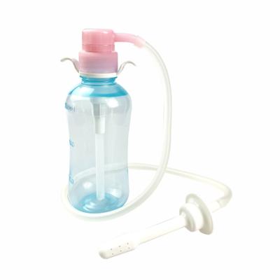 China High Quality 300ML Vaginal Wash Plastic Vaginal Push Shower Bottle for sale