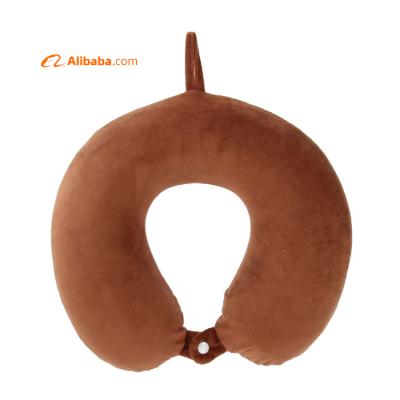 China Wholesale High Quality Memory U Shape Neck Support Pillow Memory Foam Car Ride Neck Pillows for sale