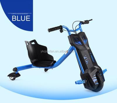 China 3 Wheel Electric Drift Scooter With Plastic Seat For Kids 8 Inch for sale