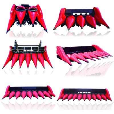 China Farms Corn Soybean One Side Laying Cutting Machine Drying Pepper Harvester Price 8row Corn Header For Sale for sale