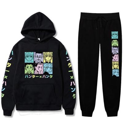 China Breathable Comfy Tops Sweatsuit Sudadera Felpa Moletom of Hunter X Hunter Hoodies Killua Gon Anime Sweatshirts for sale