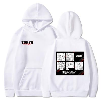 China Breathable Japanese Avengers Hoodie Tokyo Anime Cute Style Manjiro Sano Cosplay For Gift Sleeve Street Pullover Sweatshirt for sale