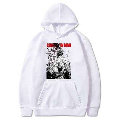 China Breathable Chainsaw Man Anime Cosplay Hoodies Print Long Sleeve Street Pullover Sweatshirt for sale