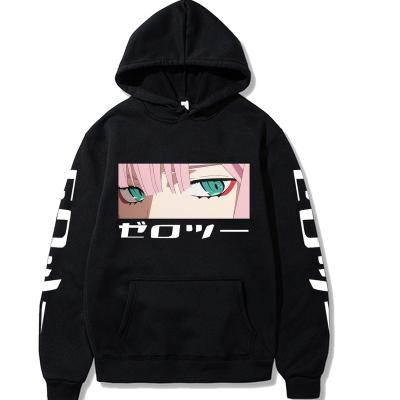 China Two Breathable Hoodie Darling In The Franxx Printed Zero Hoodies For Men/Women for sale