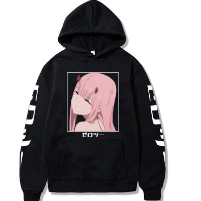 China Two Breathable Hoodie Darling In The Franxx Printed Zero Hoodies For Men/Women for sale