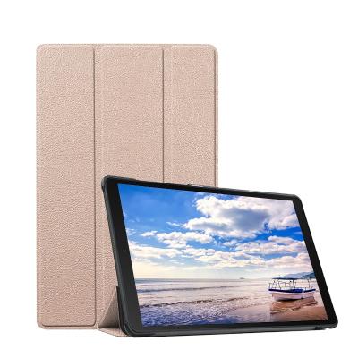 China Magnetic Stand Auto-sleep For Lenovo M10 Triple Stand Tablet Cover Shockproof Protective Case Full for sale