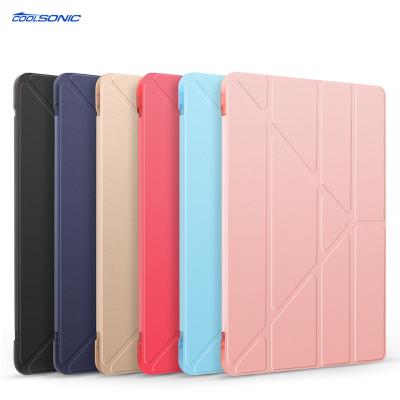 China Best Magnetic Auto-sleep Stand Supplier Foldable Tablet Cover Table Covers For Apple iPad Pro12.9 Table Case For iPad Pro 12.9 2021 for sale