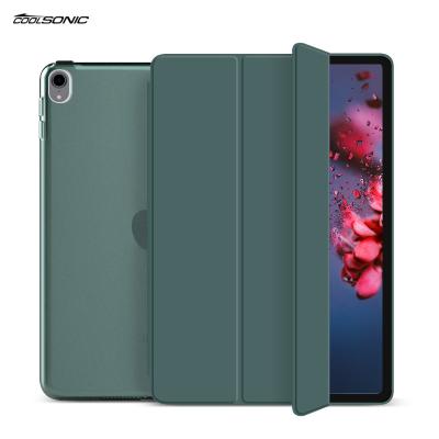 China High Quality Coolsonic Brand Magnetic TPU Stand Auto-Sleep New Arrival Back Cover Tablet Case For iPad 2/3/4 Quad for sale