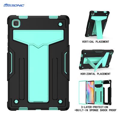 China 3-Layer Protective Case For iPad Air 4 10.9 2020 Tablet Kids Safety Shockproof Shockproof Silicone 3 PC Case In 1 Holder for sale