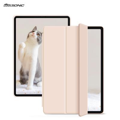 China Magnetic High Quality Smart Protective Flat Auto-sleep Shell Stand PU Leather For Ipad Air 1/2 9.7 inch for sale