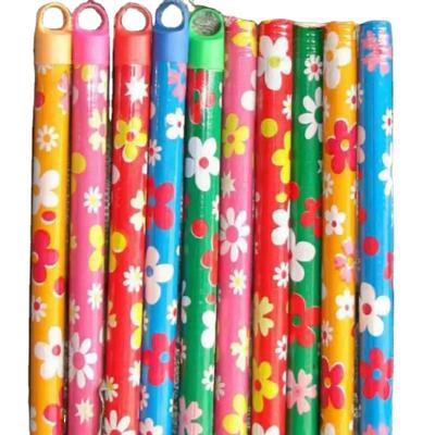 China Eco-friendly Broom Wholesale Ceiling Broom Sunflower Factory Coconut Broom Stick Cotton Electric Broom for sale