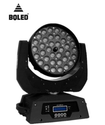 China Wash with 36 x 12w UV rgbwa rgbwa DJ Disco Light Effect Focus Zoom 6in1 Led Moving Head Stage Light for sale