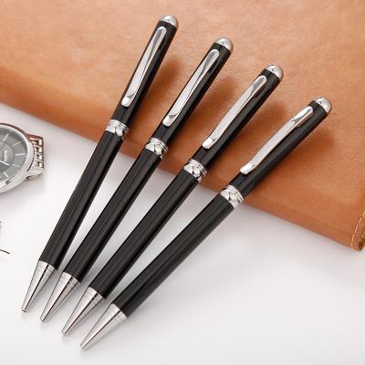 China Twist Tip Pen Aluminum Pen School Stationery Gift Business Promotional Pen Custom Logo Ballpoint Pen for sale