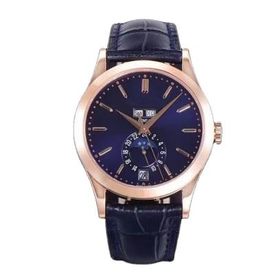 China Automatic Date Leather Strap Watches Mechanical Automatic Movement Indicator Strap 2022 38.5mm Watch For Men for sale