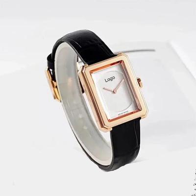 China Low price bling square hand wrist Moq luminous quartz PU leather belt diamond watch wholesale popular luxury good quality low price for sale