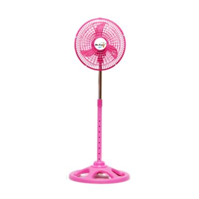 China High quality mini pink or 110v stand fan 220v electric 10 inch stand pedestal fan SR-S1002 for sale