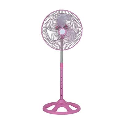 China Summer Hot Sales 12 Inch Small Room Metal Fan Stand Electric Fan With Swing for sale