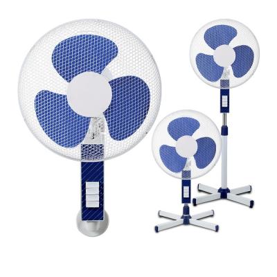 China 3 in 1 3 in 1 Wall Floor Pedestal Fan 16 Inch 3 Button Control Position Electric Swing Fan for Home Quiet and Cooling for sale