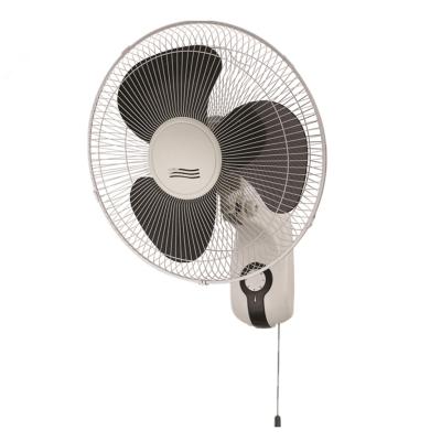 China Low noise simple design 16 inch wall fan with 3 speed control for sale