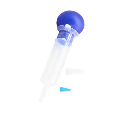 China Transparent Ring Type Disposable Ball Endo Plastic Feeding Irrigation Kit With Syringe for sale