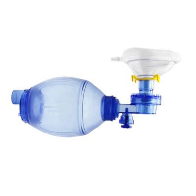 China Medical Adult Infant Cpr Demand Valve Ambu Bag Silicone Manual Resuscitator Kit for sale