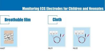 중국 아이들을 위한 처분할 수 있는 Ecg 전극, 신생아들을 위한 Ecg 전극 판매용