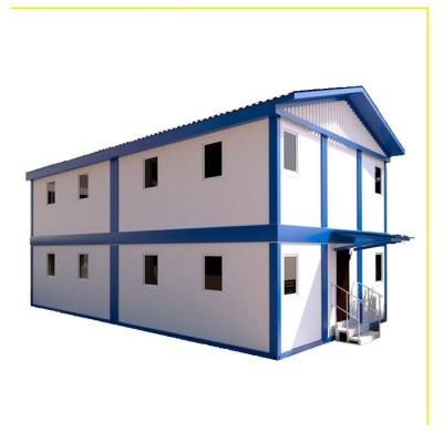 China Modern Cheap Price Welded Prefab Flat Pack Living Prefab Homes Container House for sale