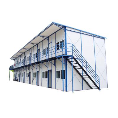 China Modern Cheap Price 20Ft Flat Pack Prefab Homes Container House For Worker for sale