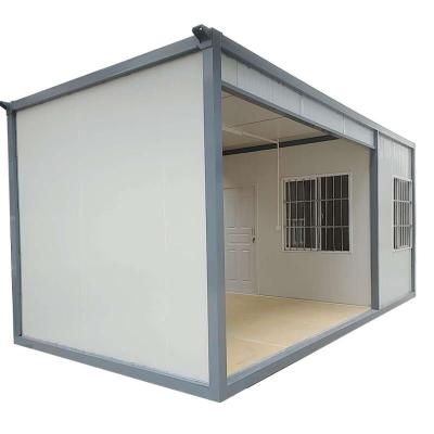 China Modern Outdoor Prefab Modular Construction Site House Container Access Control Box Security Guard for sale