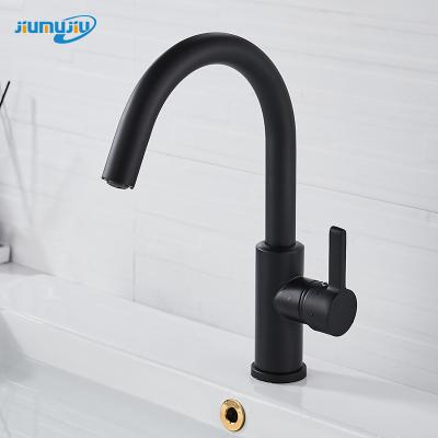 China Faucets Rovate Metered Bathroom Basin Faucet With Hot Design Hotel Washroom Sink Single Hole Faucet Basin Faucet for sale