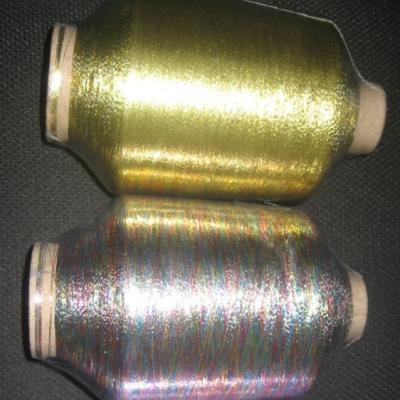 China Jindun Anti-UV Gold Polyester Yarn Metallic Yarn for Knitting, Weaving Factory for sale